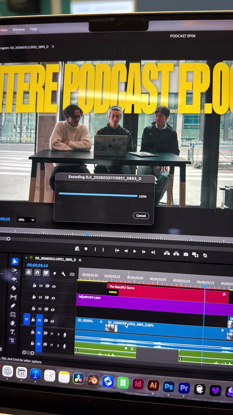 Editing an Itere podcast episode