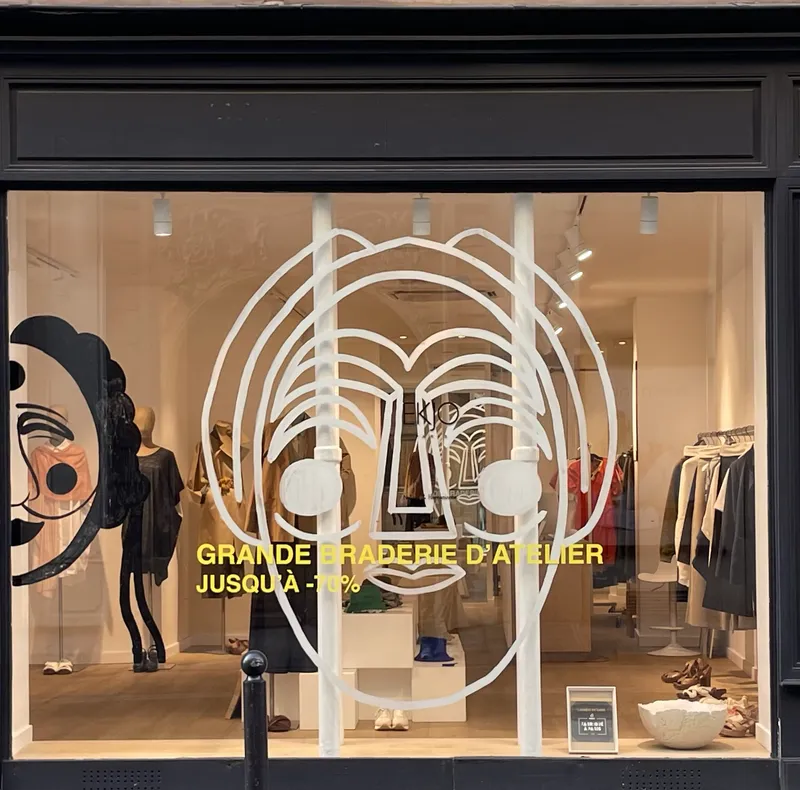 Window vinyl artwork on a shopfront