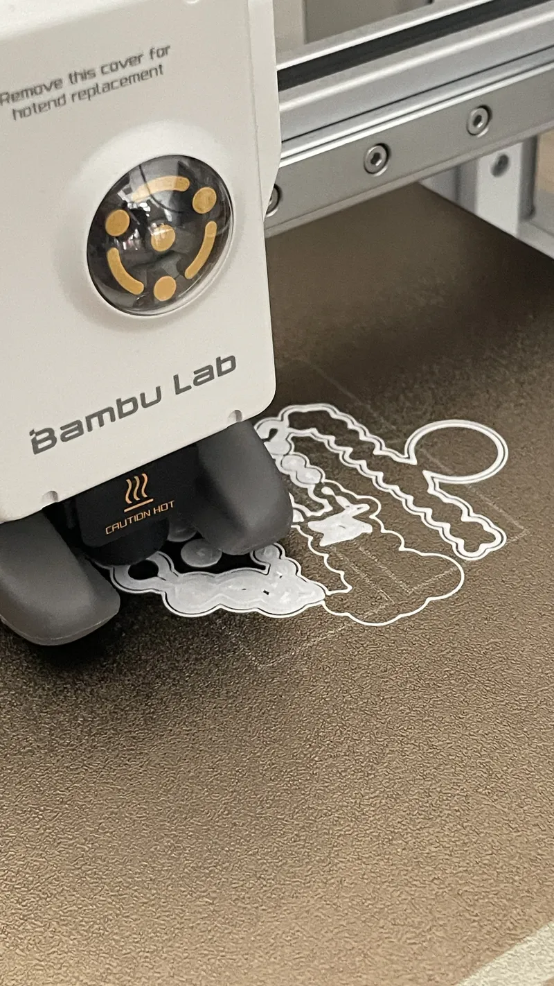 3D printer at work