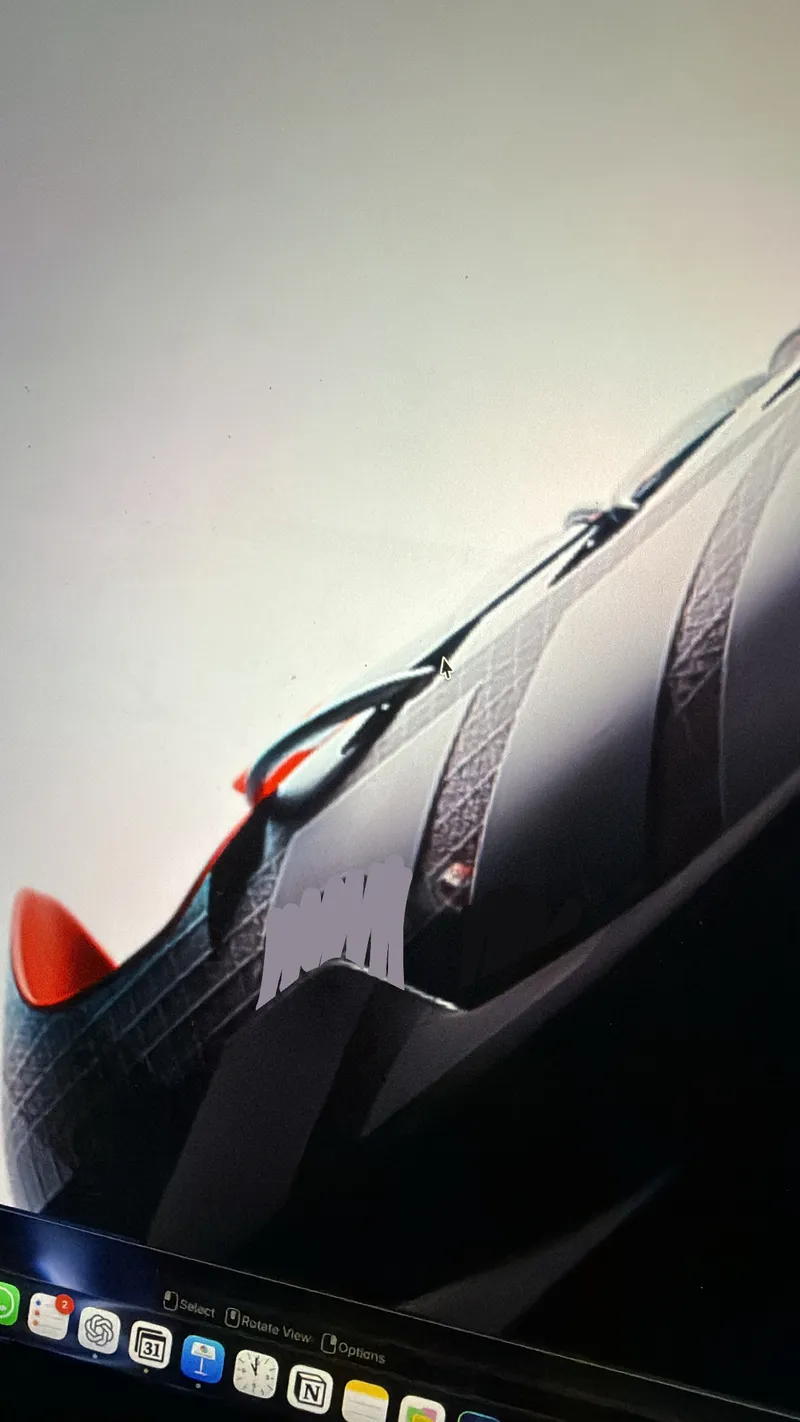 Close-up of a shoe render