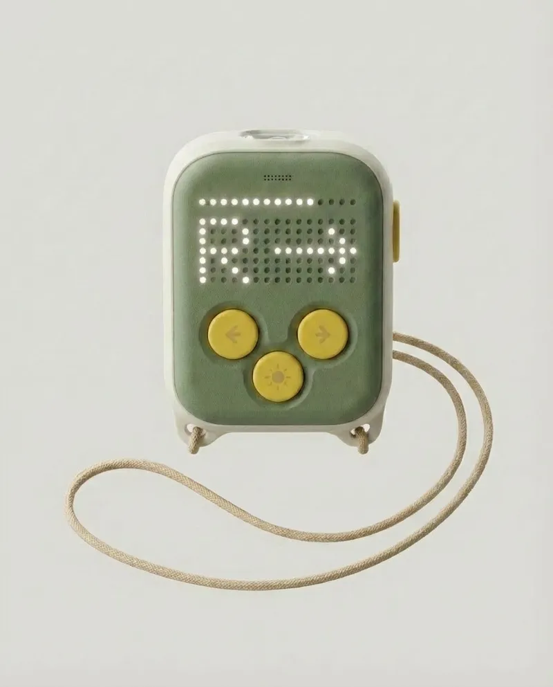 Green handheld device concept render