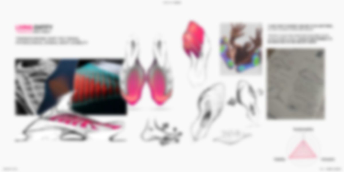 Blurred Mutare research and sketch board, in progress